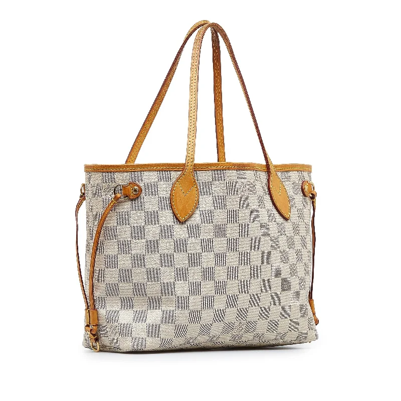 Louis Vuitton Damier Azur Neverfull PM (SHG-PzC0fy)