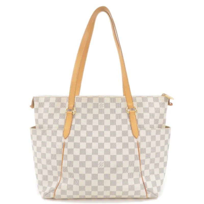 Louis Vuitton Damier Azur Totally MM Tote Bag N51262