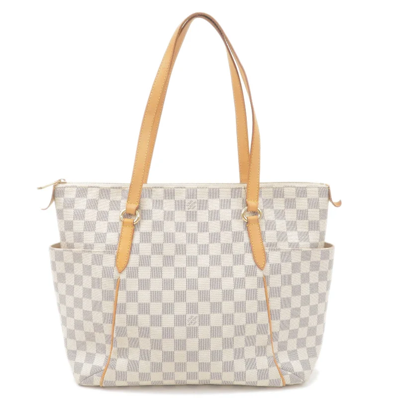 Louis Vuitton Damier Azur Totally MM Tote Bag N51262