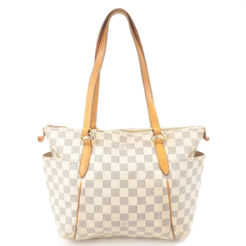 Louis Vuitton Damier Azur Totally PM Tote Bag Shoulder Bag N51261