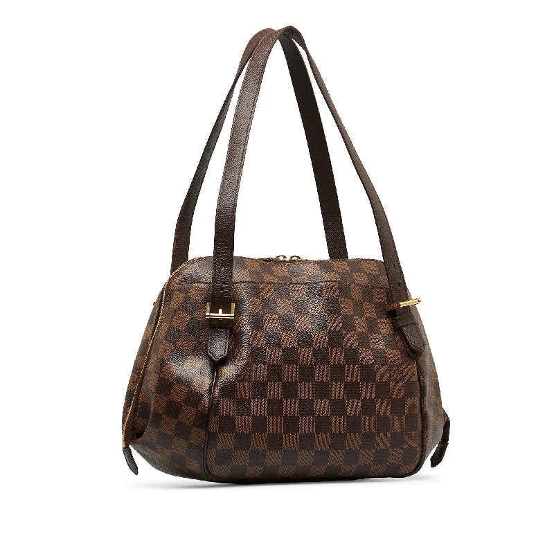 LOUIS VUITTON Damier Ebene Belem MM Shoulder Bag