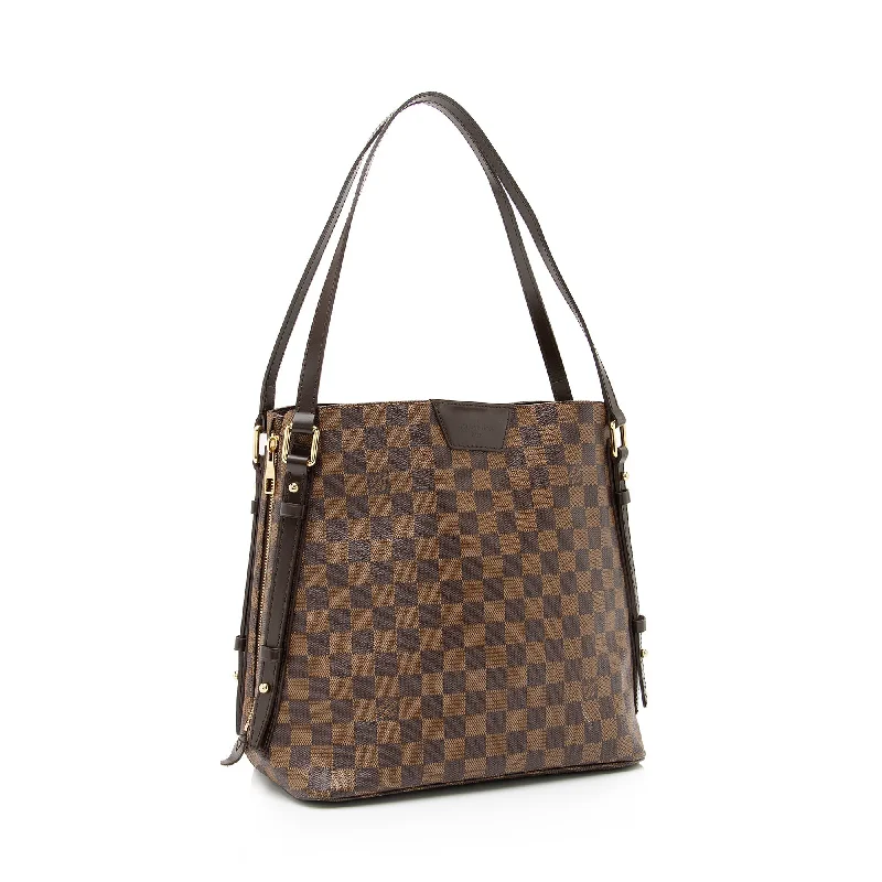 Louis Vuitton Damier Ebene Cabas Rivington Tote (SHF-mfM0N7)