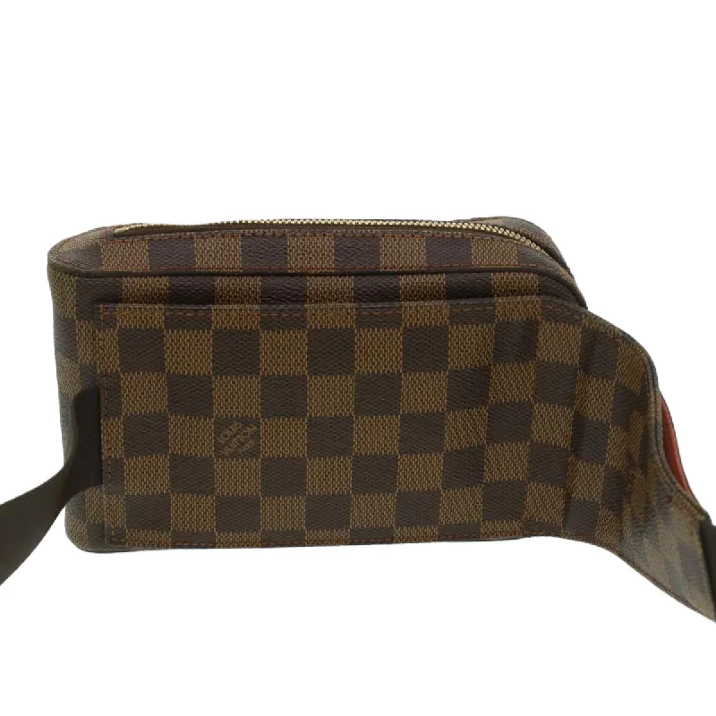 LOUIS VUITTON Damier Ebene Geronimos Shoulder Bag N51994 LV Auth 38071