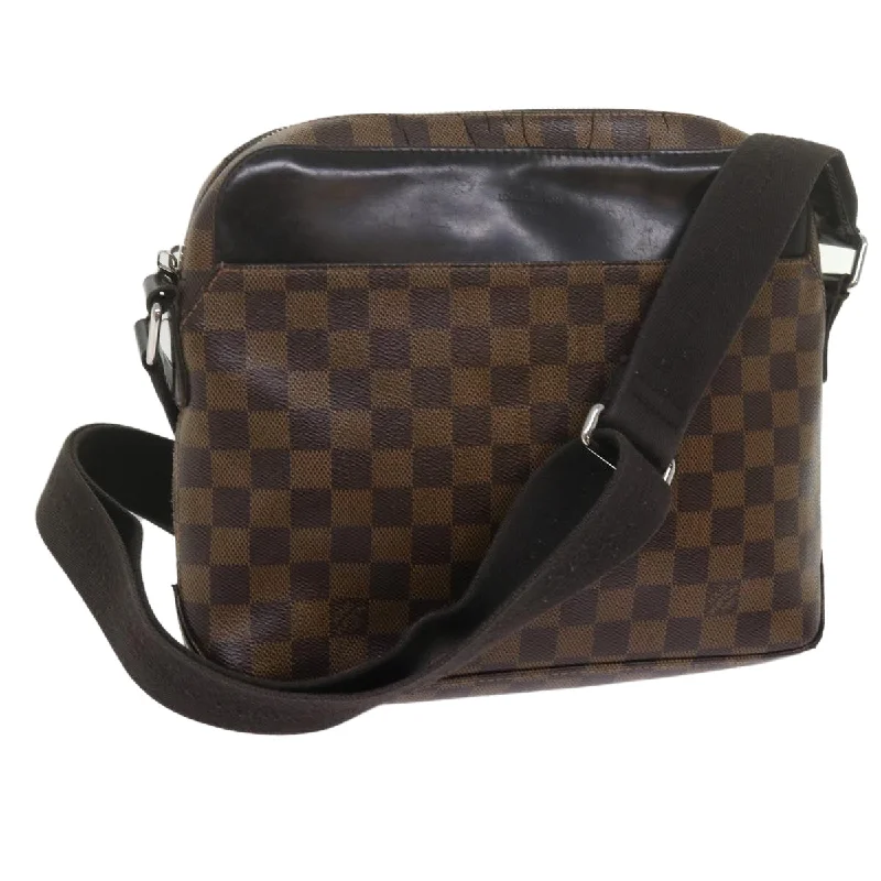 LOUIS VUITTON Damier Ebene Jake Messenger PM Shoulder Bag N41568 LV Auth bs10717