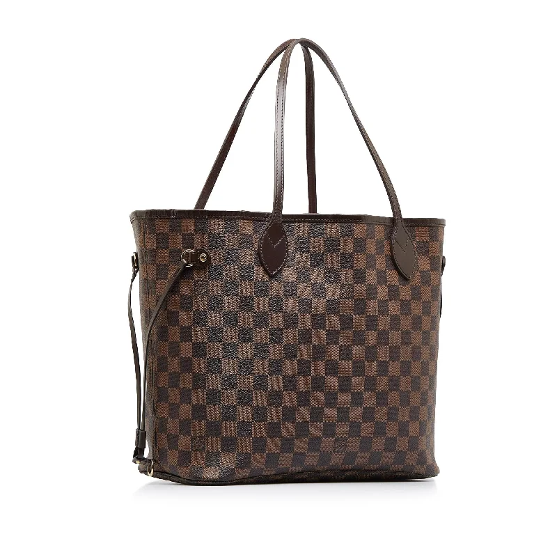 Louis Vuitton Damier Ebene Neverfull MM (SHG-aOKSRW)