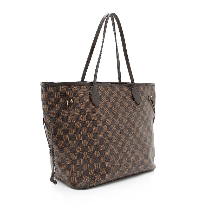 Louis Vuitton Damier Ebene Neverfull MM Tote (SHF-23215)