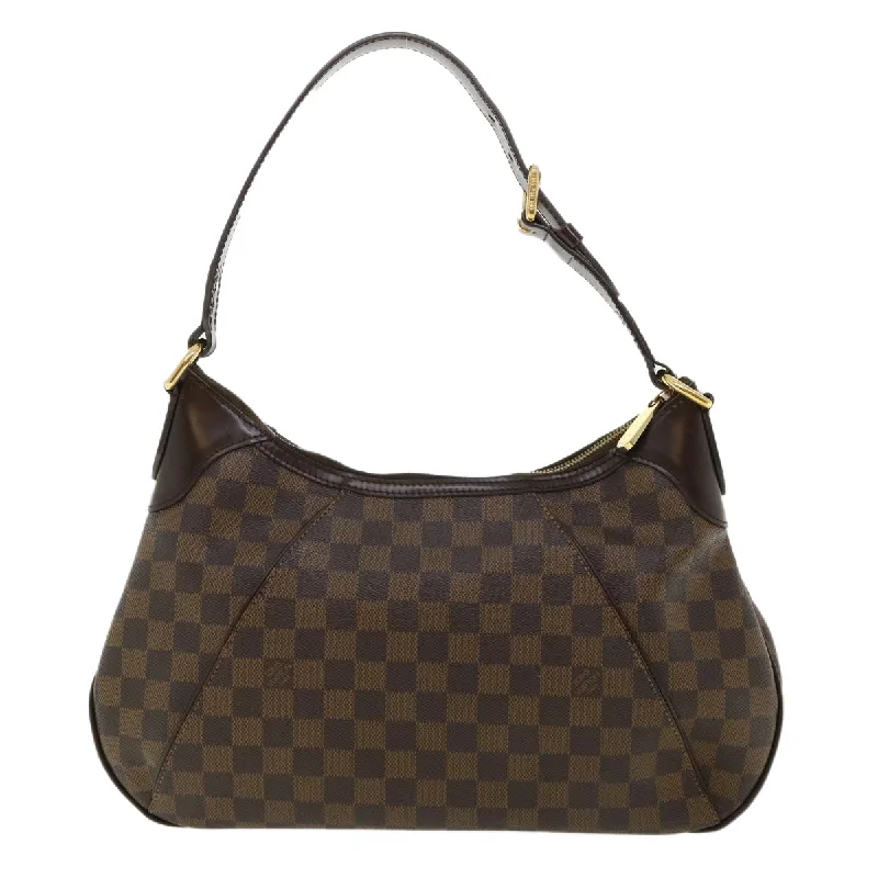 LOUIS VUITTON Damier Ebene Thames GM Shoulder Bag N48181 LV Auth am3421