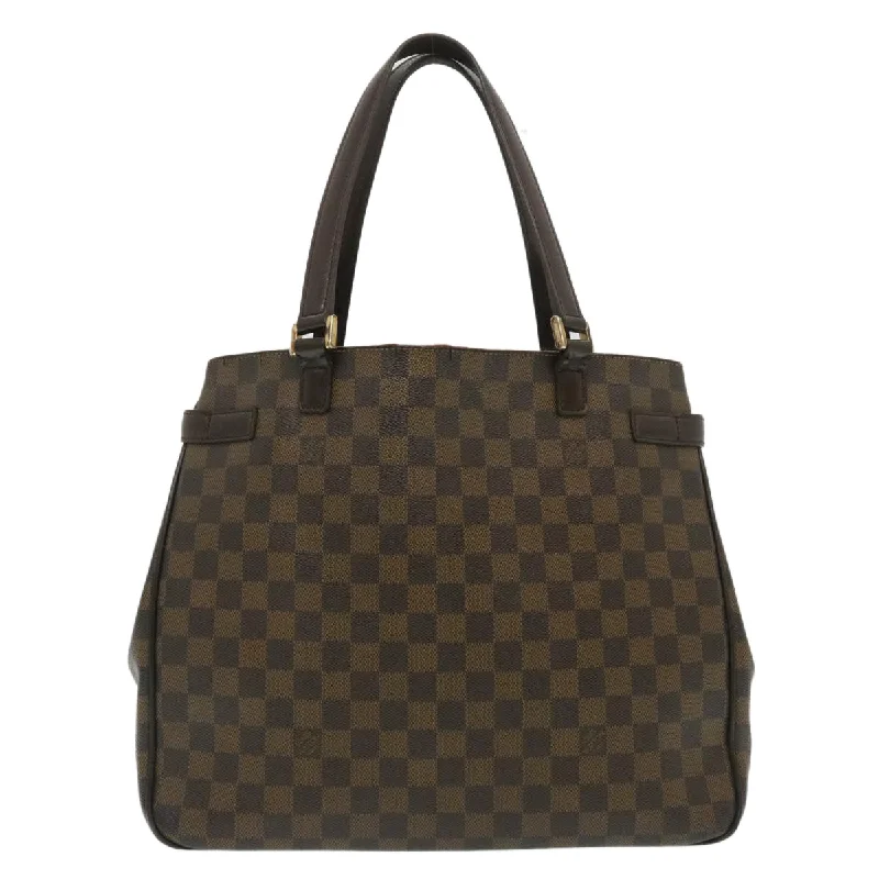 LOUIS VUITTON Damier Ebene Uzes Tote Bag N51128 LV Auth am2306g