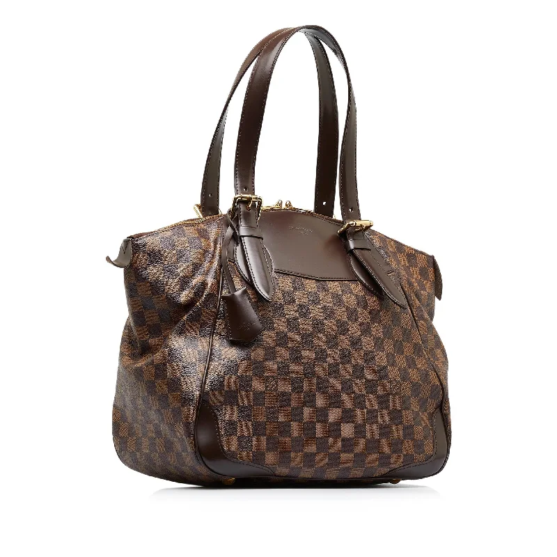 LOUIS VUITTON Damier Ebene Verona GM Shoulder Bag