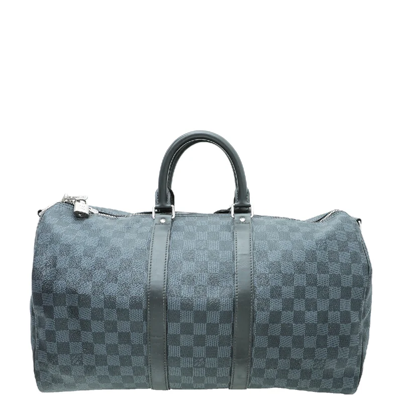 Louis Vuitton Damier Graphite Keepall Bandouliere 45 Bag