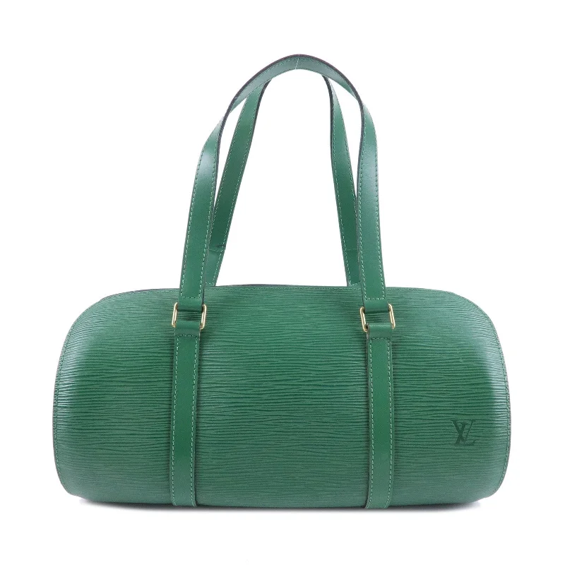 Louis Vuitton Epi Soufflot Hand Shoulder Bag Green M52224