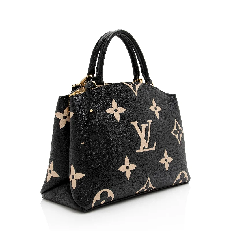 Louis Vuitton Giant Monogram Empreinte Petit Palais Tote (SHF-3fhSK5)