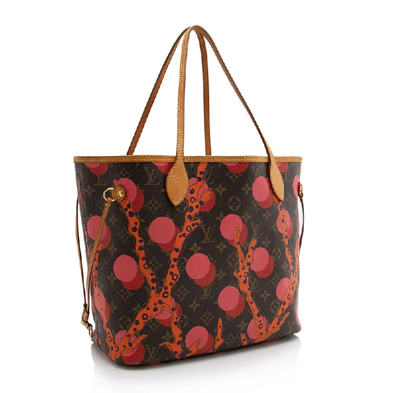 Louis Vuitton Limited Edition Monogram Ramages Neverfull MM Tote (SHF-21909)