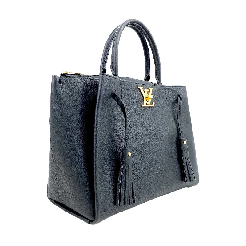 LOUIS VUITTON LockMeTo Tote 2 Way Black