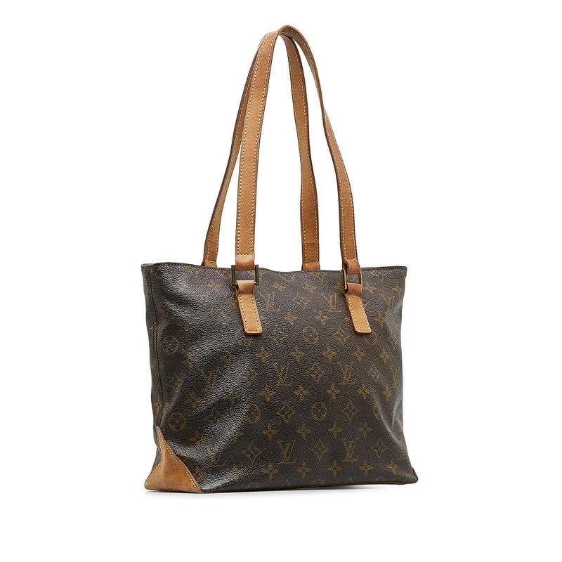 Louis Vuitton Monogram Cabaret Shoulder Bag M51148 Brown PVC Leather  Louis Vuitton