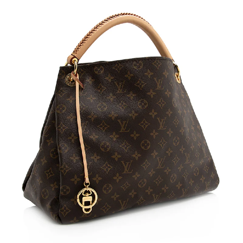 Louis Vuitton Monogram Canvas Artsy MM Shoulder Bag (SHF-20871)