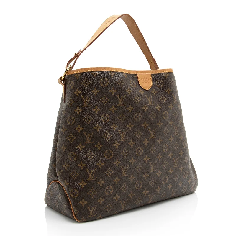 Louis Vuitton Monogram Canvas Delightful MM Shoulder Bag (SHF-23428)