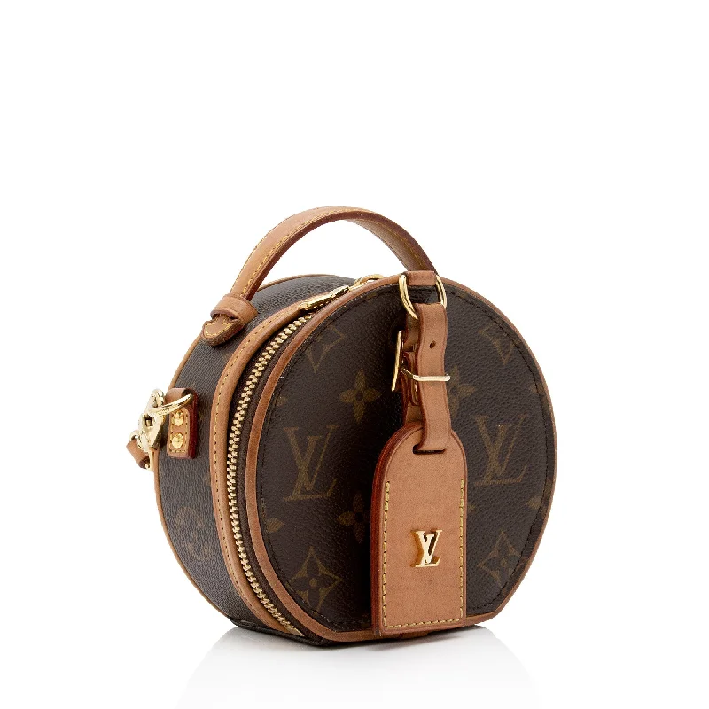 Louis Vuitton Monogram Canvas Mini Boite Chapeau Shoulder Bag (SHF-qOsZmz)