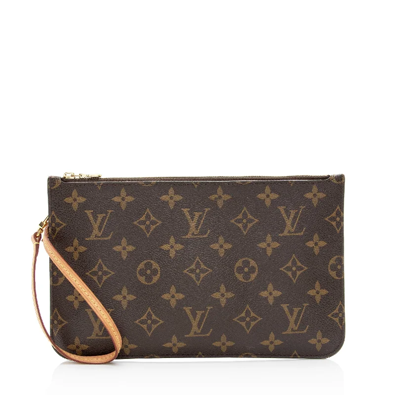 Louis Vuitton Monogram Canvas Neverfull MM Pochette (SHF-DT5Q7N)