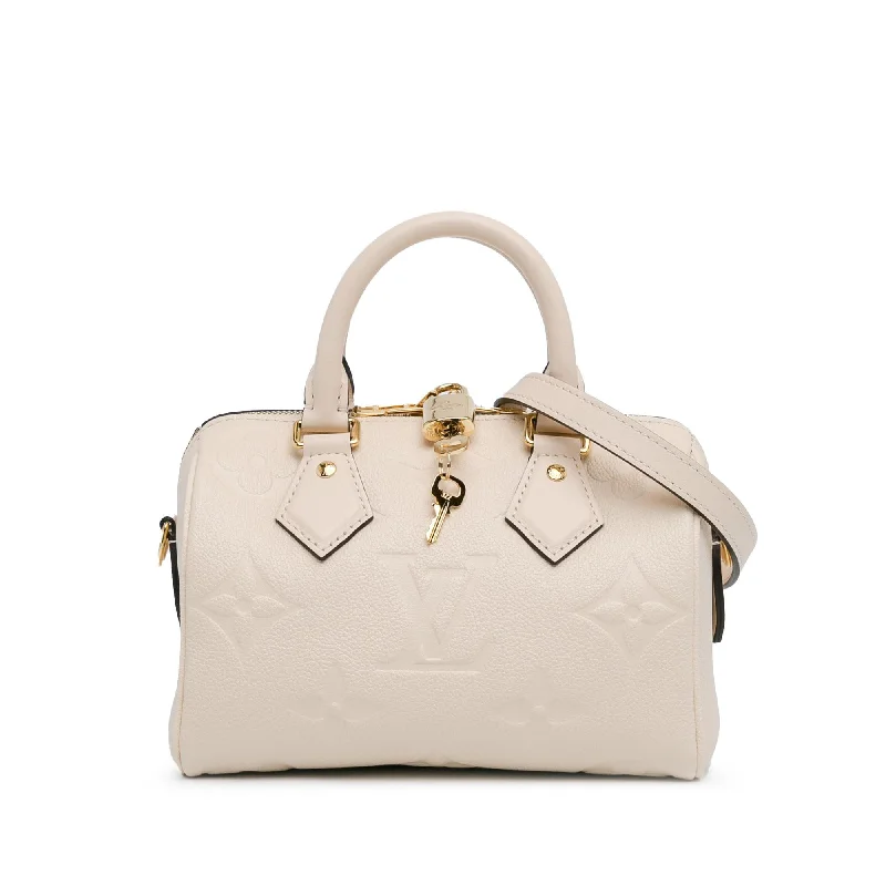 Louis Vuitton Monogram Empreinte Speedy Bandouliere 20 (SHG-8SjubU)