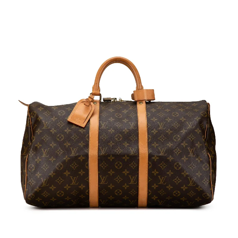 Louis Vuitton Monogram Keepall 50 (SHG-cTkAcL)