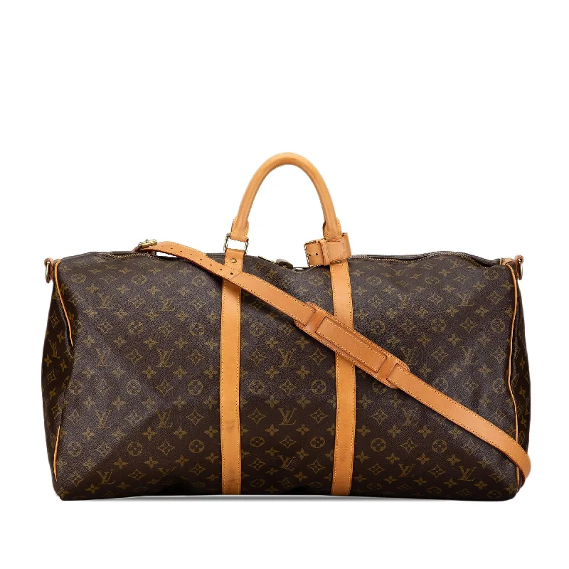 Louis Vuitton Monogram Keepall Bandouliere 60 (SHG-Gj2p0O)