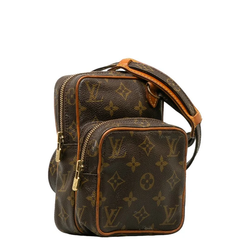 Louis Vuitton Monogram Mini Amazon Slipper Shoulder Bag M45238 Brown PVC Leather  Louis Vuitton