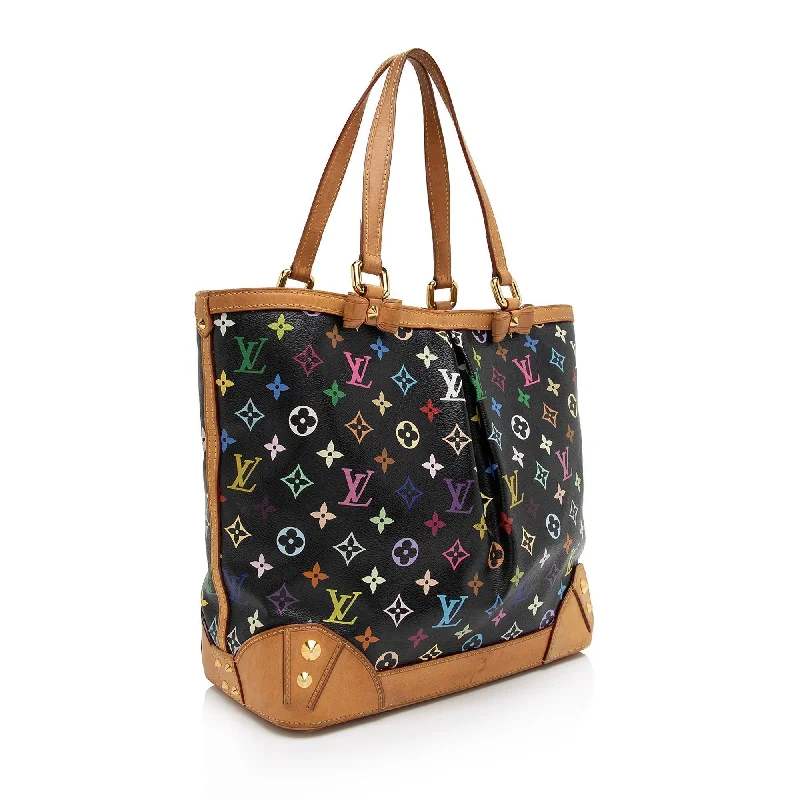 Louis Vuitton Monogram Multicolore Sharleen MM Tote (SHF-YQAAbY)