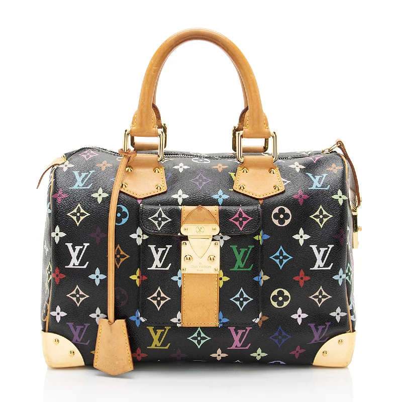 Louis Vuitton Monogram Multicolore Speedy 30 Satchel (SHF-Tqj6XA)