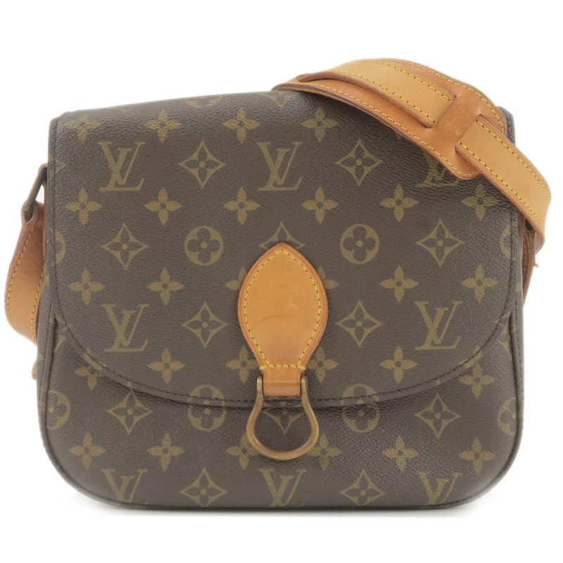 Louis Vuitton Monogram Saint Cloud GM Shoulder Bag Brown M51242