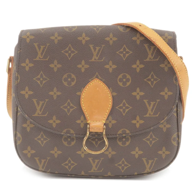 Louis Vuitton Monogram Saint Cloud GM Shoulder Bag Brown M51242