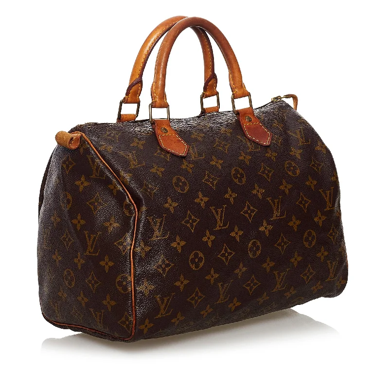 Louis Vuitton Monogram Speedy 30 (SHG-37697)