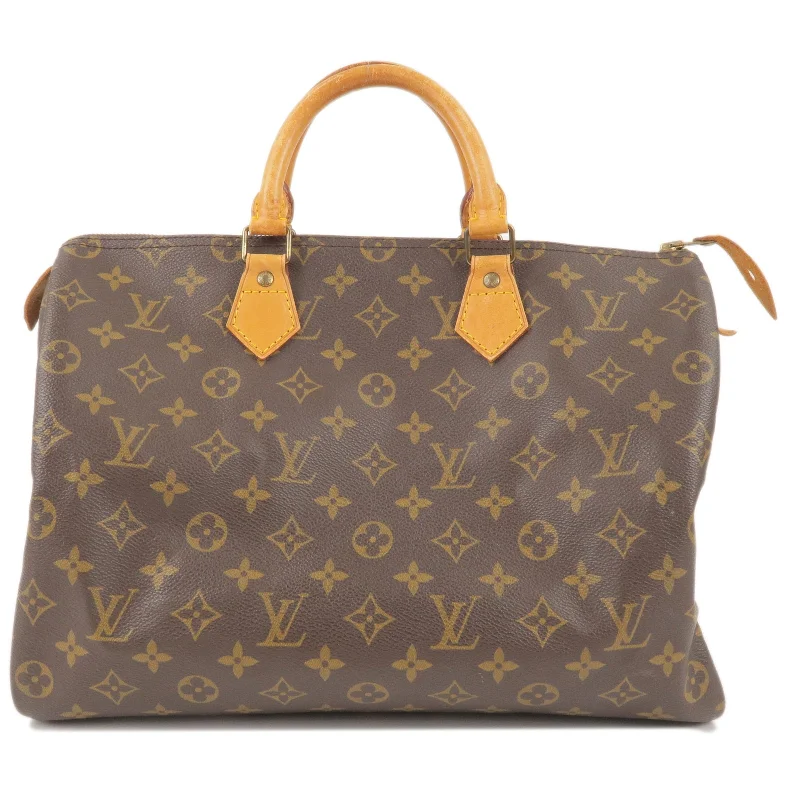 Louis Vuitton Monogram Speedy 35 Hand Bag Boston Bag M41524