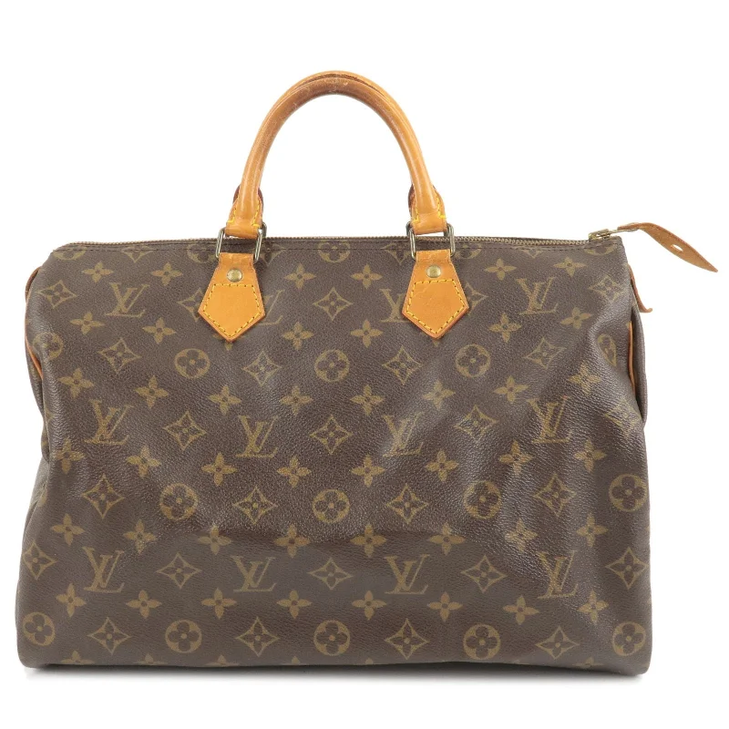 Louis Vuitton Monogram Speedy 35 Hand Bag Boston Bag M41524