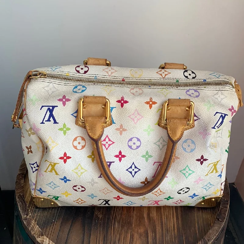 Louis Vuitton Multicolor Monogram Speedy 30