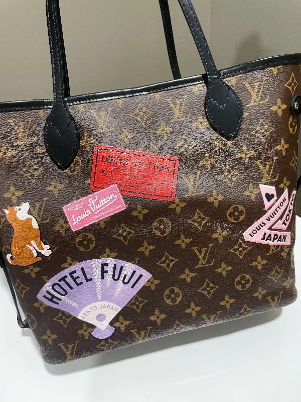 Louis Vuitton Monogram Neverfull MM World Tour Monogram