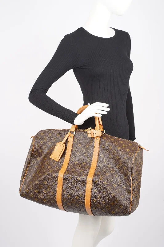 Louis Vuitton Womens Vintage Keepall Monogram 50