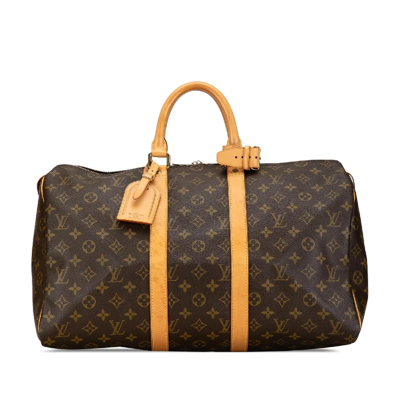 Louis Vuitton Monogram Keepall 45 (SHG-BIvubx)