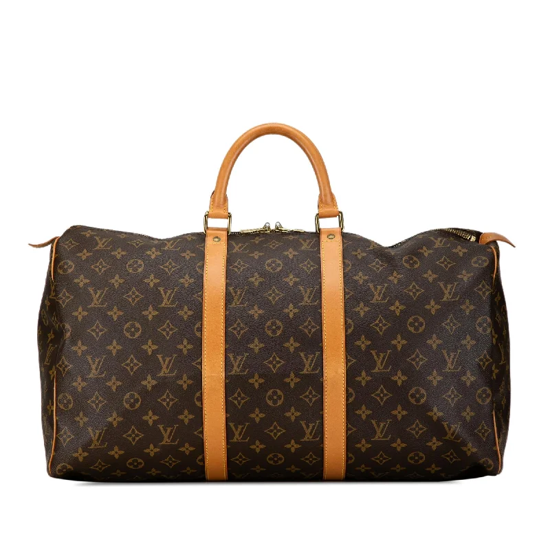 Louis Vuitton Monogram Keepall 50 (SHG-qkMb09)