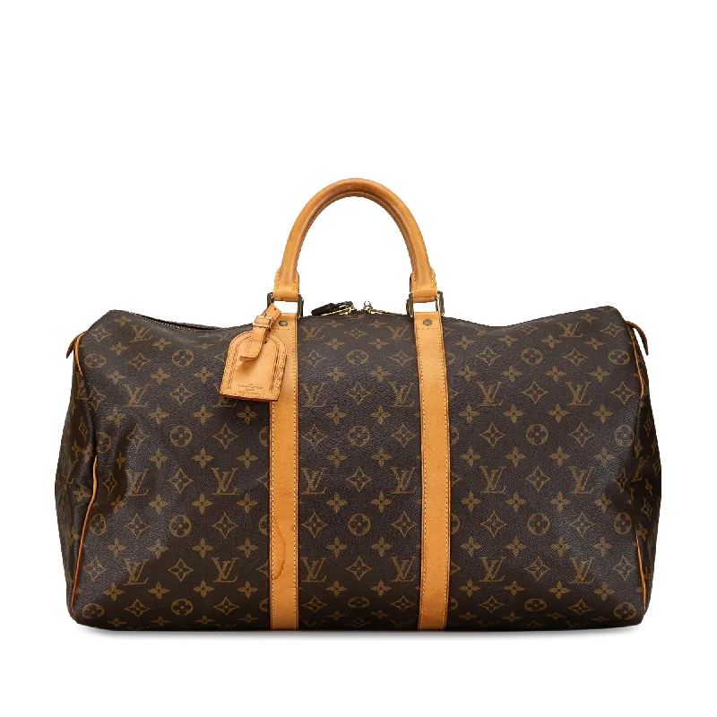 Louis Vuitton Monogram Keepall 50 (SHG-RvBq1W)