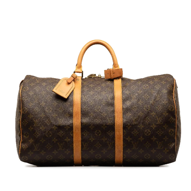 Louis Vuitton Monogram Keepall 50 (SHG-udfnWJ)