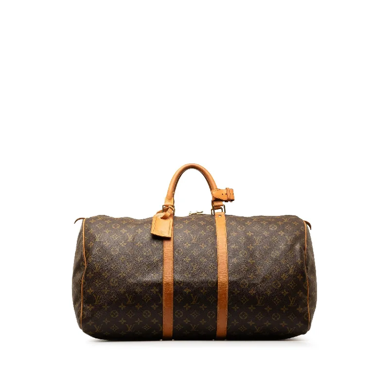 Louis Vuitton Monogram Keepall 55 (SHG-E3MY3H)