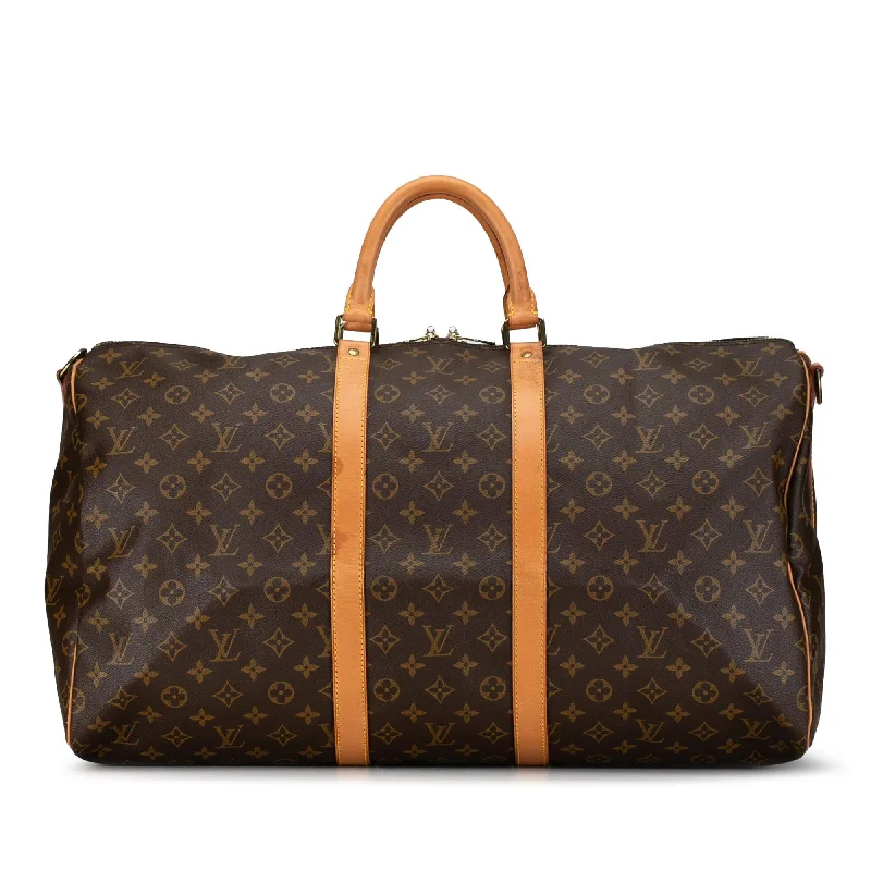 Louis Vuitton Monogram Keepall 55 (SHG-jRBQo1)