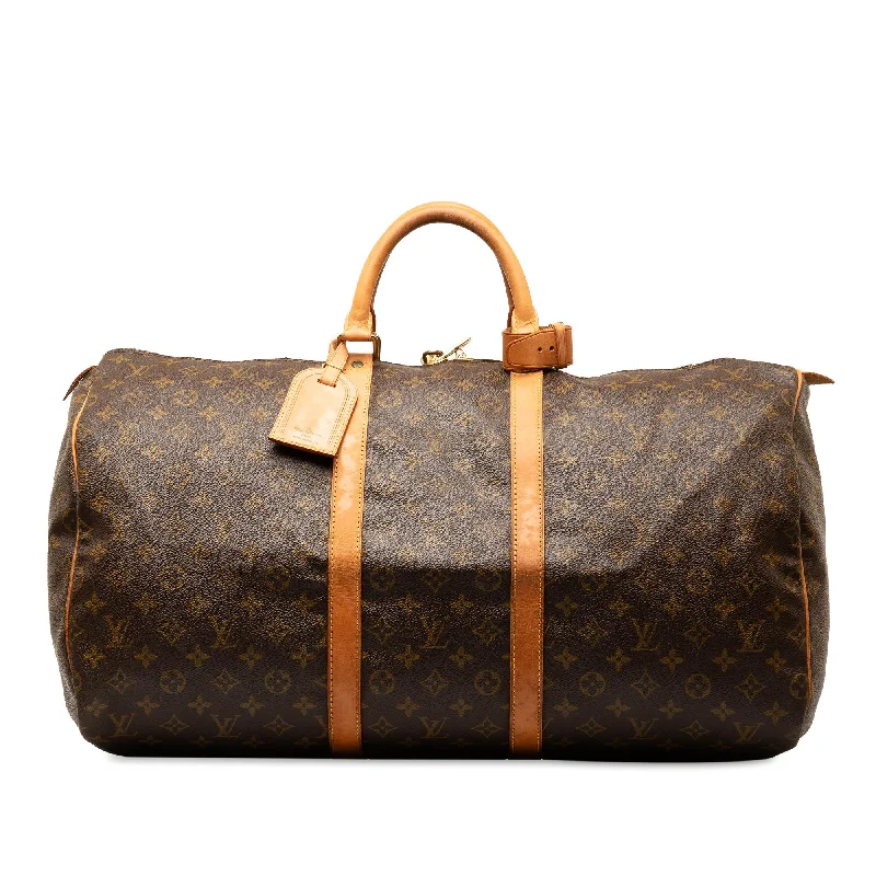 Louis Vuitton Monogram Keepall 55 (SHG-tk49AO)