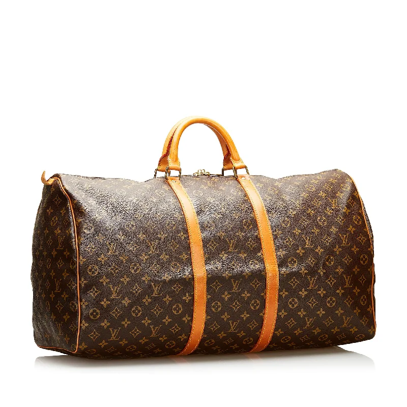 Louis Vuitton Monogram Keepall 60 (SHG-35909)