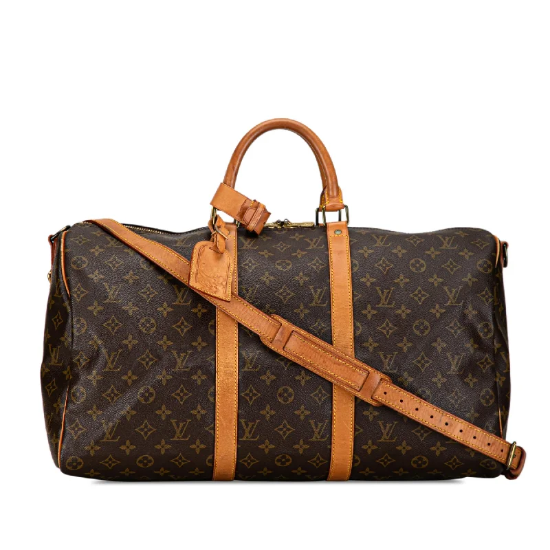 Louis Vuitton Monogram Keepall Bandouliere 50 (SHG-MBc4Ut)