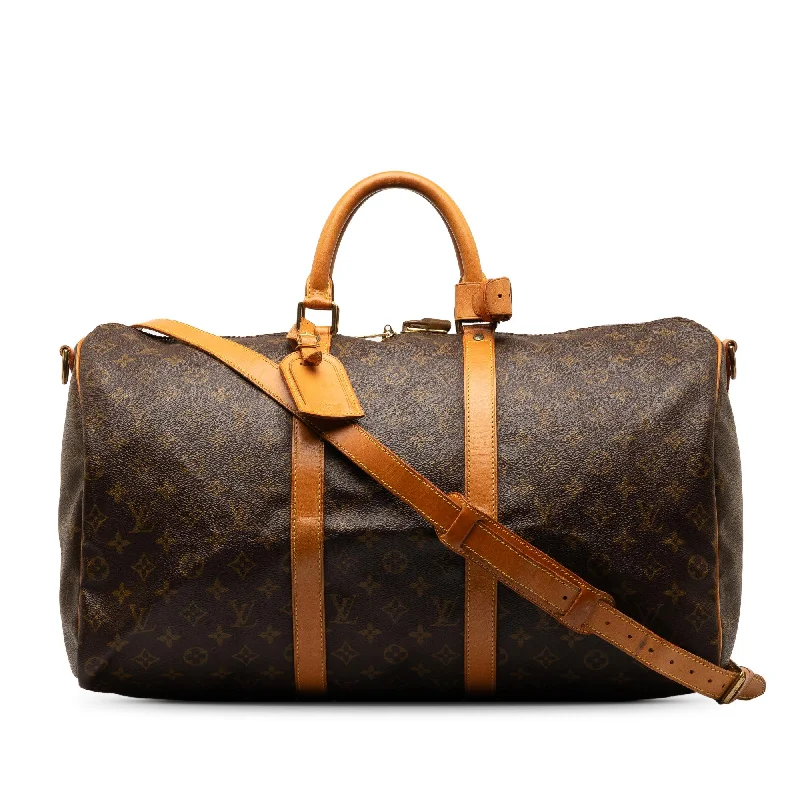 Louis Vuitton Monogram Keepall Bandouliere 50 (SHG-pzQPHa)