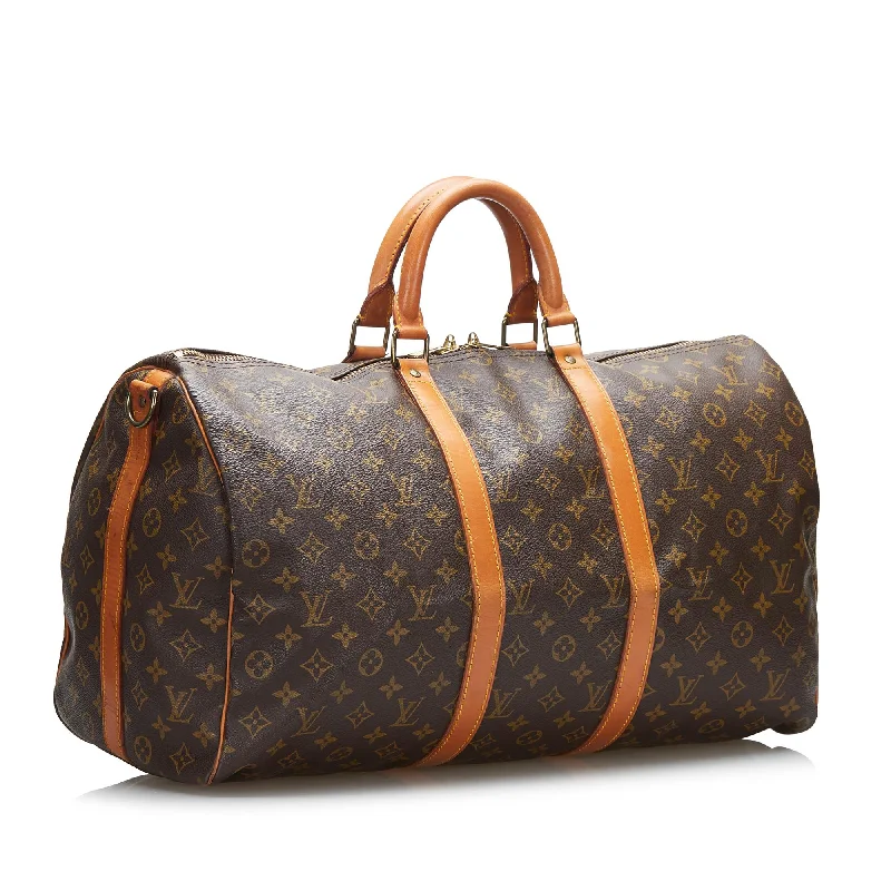 Louis Vuitton Monogram Keepall Bandouliere 50 (SHG-yYFFpS)