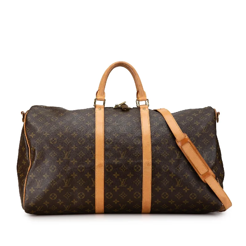 Louis Vuitton Monogram Keepall Bandouliere 55 (SHG-0A3Jq6)