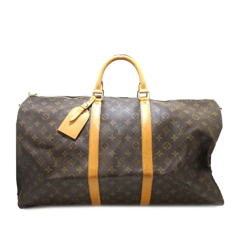 Louis Vuitton Monogram Keepall Bandouliere 55 (SHG-WJqLXE)